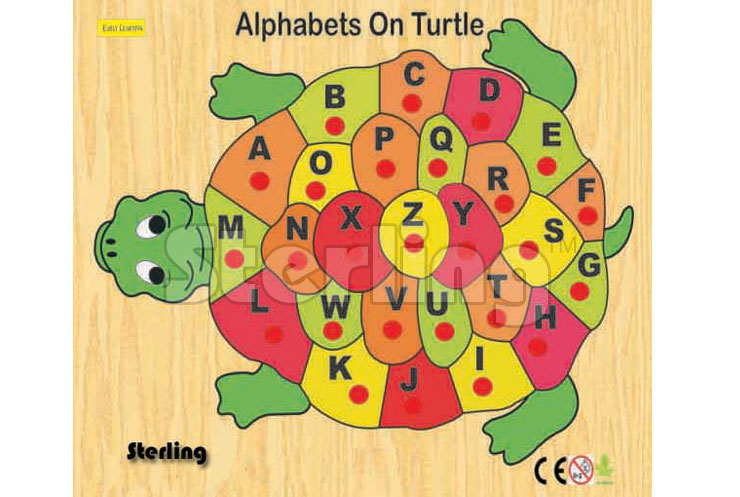 ALPHABET TURTLE PUZZLE