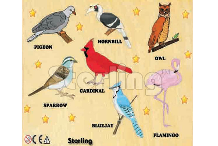 BIRDS KNOB PUZZLE