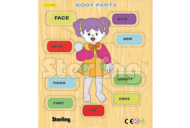 BODY PARTS-GIRL KNOB PUZZLE