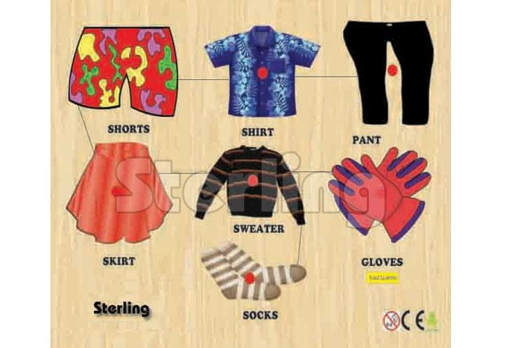 CLOTHES KNOB PUZZLE