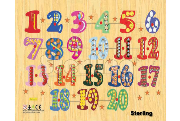 COUNTING PUZZLE 1-20 SIZE