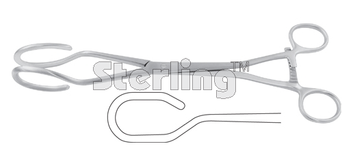 DARTIGUES UTERINE SEIZING FORCEPS