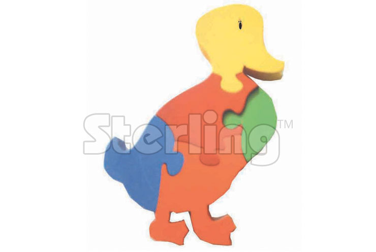 DUCK JIGSAW PUZZLE-COLORE