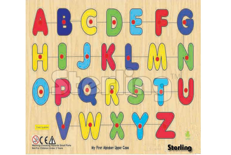 ENGLISH ALPHABET UPPERCASE PUZZLE