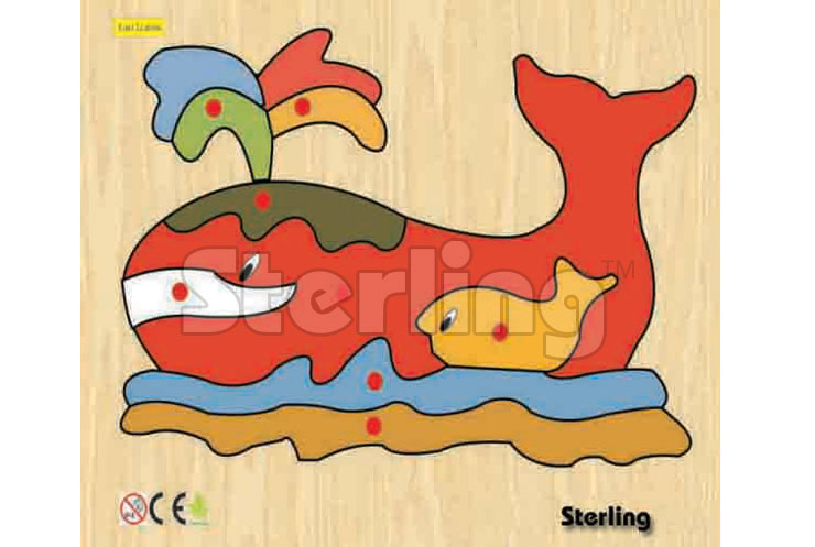 FISH WITH BABY KNOB PUZZLE