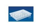 LABORATORY TRAY, MADE OF POLYPROPYLENE