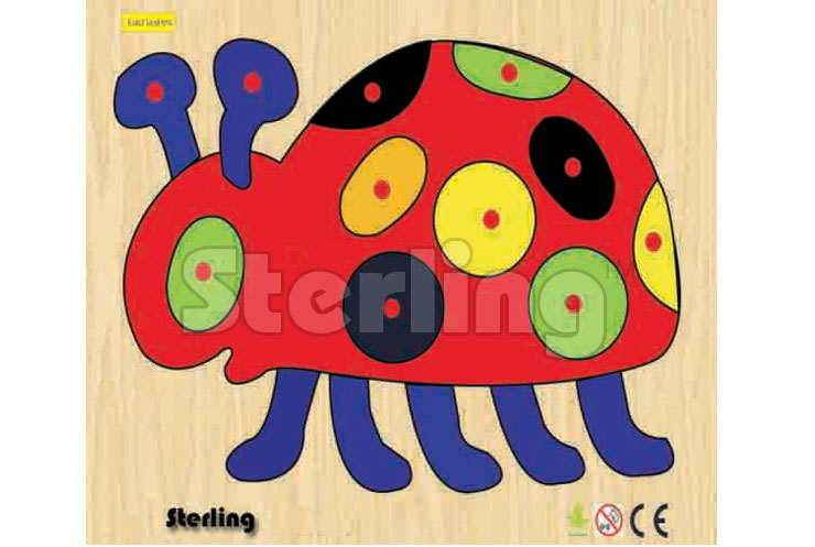 LADYBUG KNOB PUZZLE