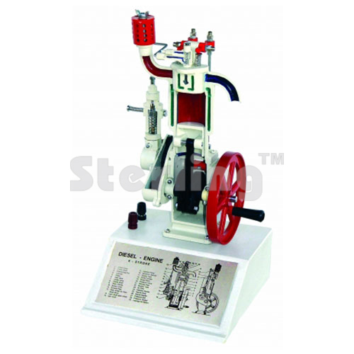 MODEL OF FOUR STROKE DIESEL ENGINE
