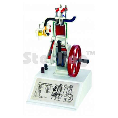 MODEL OF FOUR STROKE PETROL ENGINE