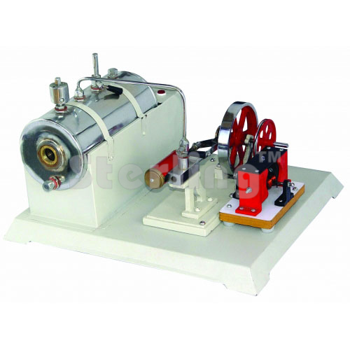 MODEL OF STEAM ENGINE WITH BOILER