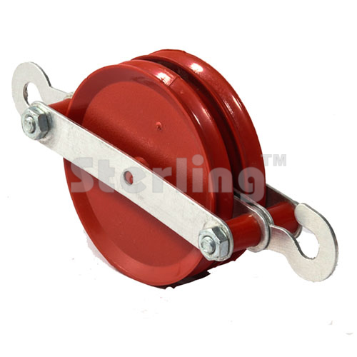 PULLEY DOUBLE PLASTIC