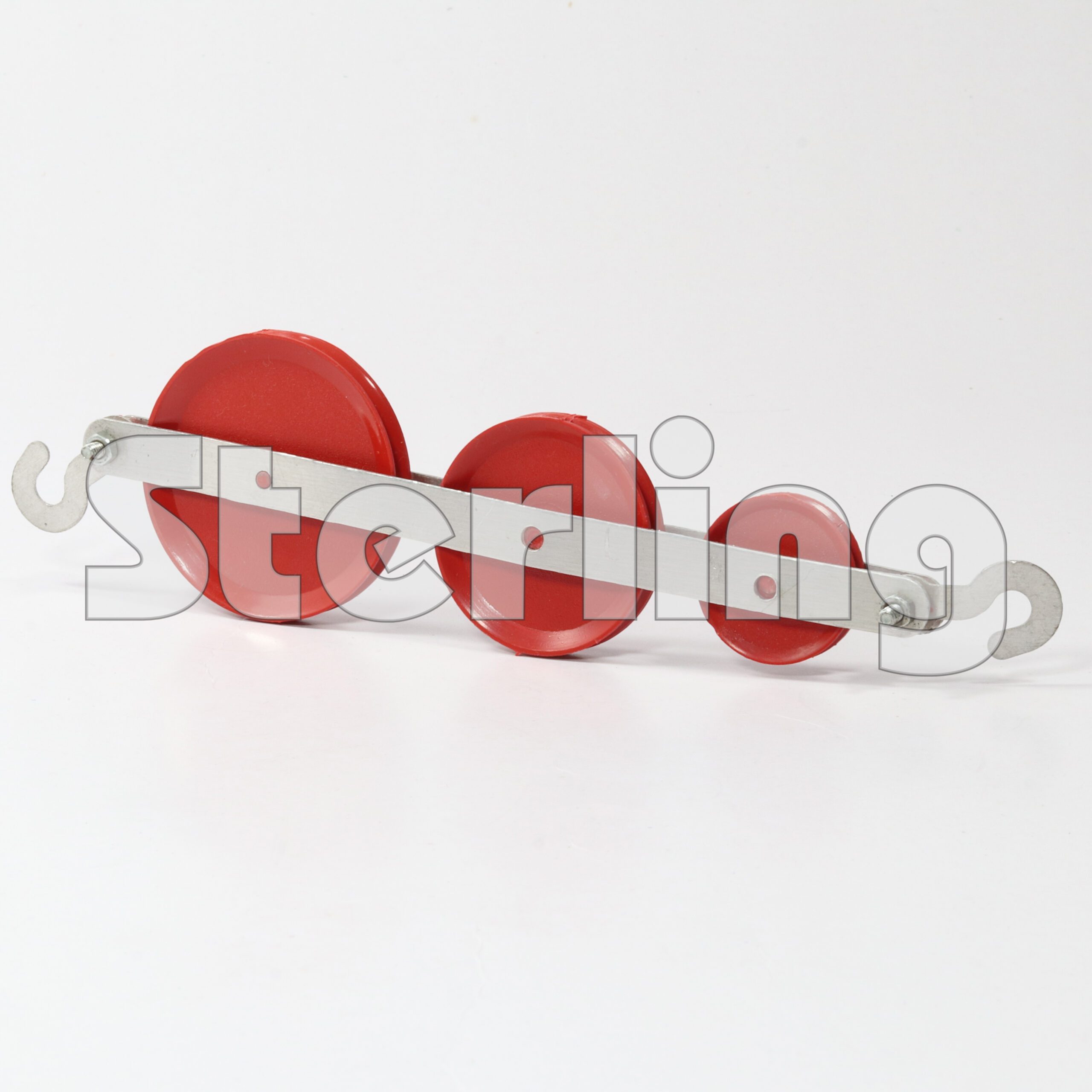 PULLEY TRIPLE IN LINE PLASTIC