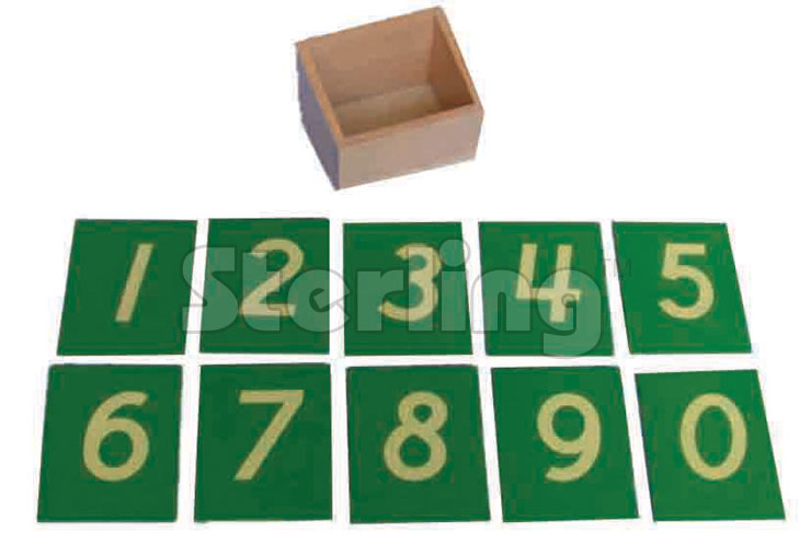SANDPAPER NUMBER BOX