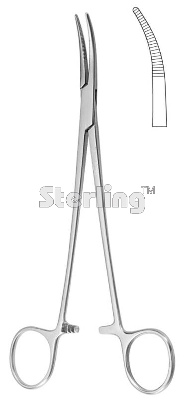 SCHNIDT TONSIL HOLDING FORCEPS HALF CURVED
