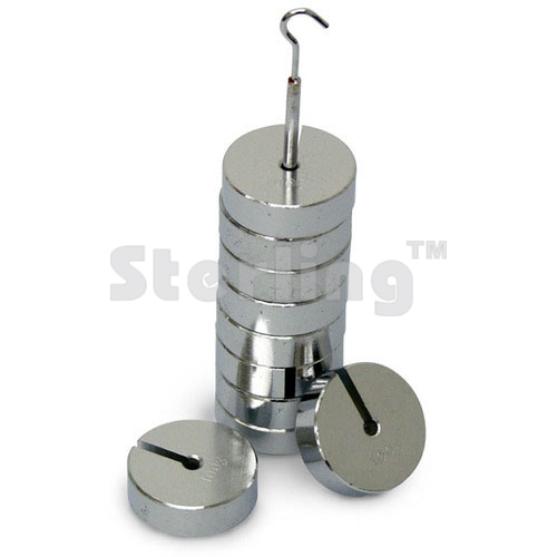 SLOTTED MASSES SET IRON 200 GMS