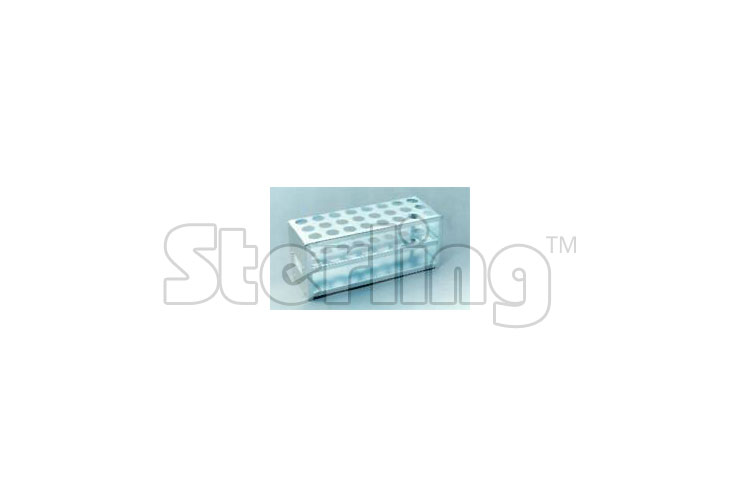TEST TUBE STAND (Aluminium)