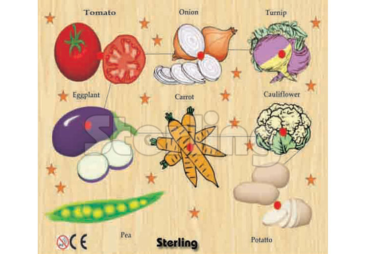 VEGETABLE KNOB PUZZLE
