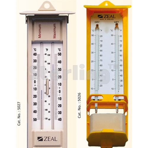WET & DRY BULB HYGROMETER